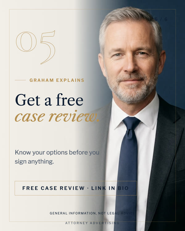 Slide: Get a free case review